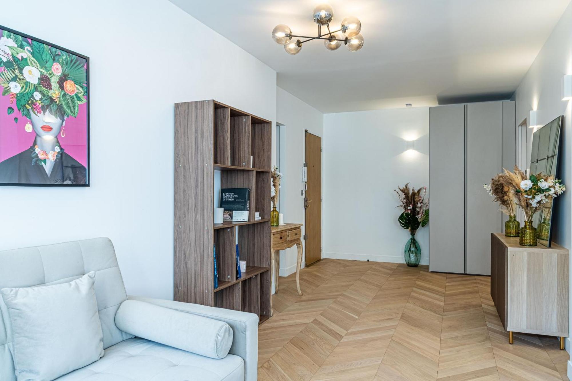 Appartement Lavie Maison : A C & Eiffel Tower View Parijs
